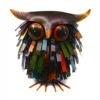 Spiky Owl Sculpture