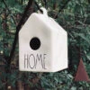 Ceramic Birdhouse- Rae Dunn Home