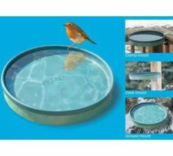 Heated Bird Bath 3 Mounting Options