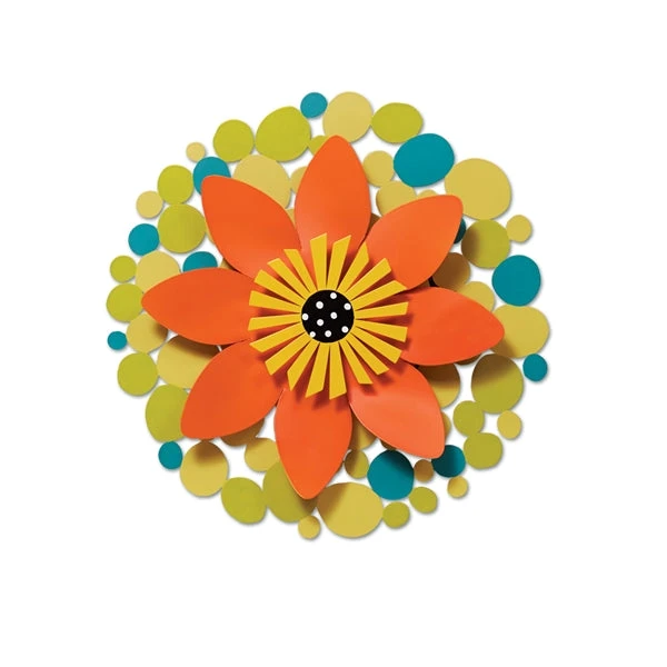 Wall-Mount Kinetic Flower Spinners- 2 Designs - Image 2