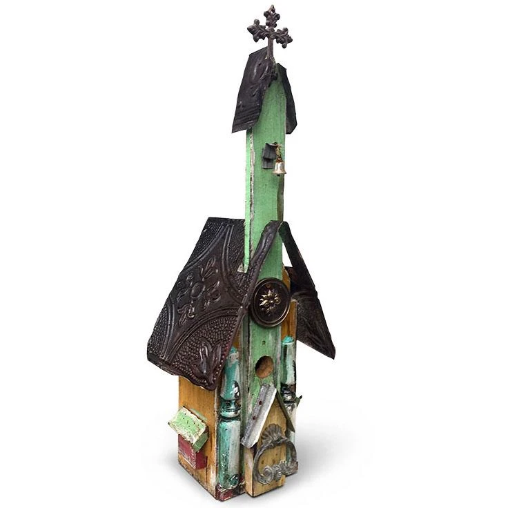 Large Church Birdhouses - Image 2