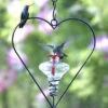 Mini-Blossom Heart Hummingbird Feeder