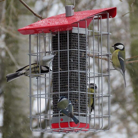 Nuttery Tall Caged Feeder - Image 3