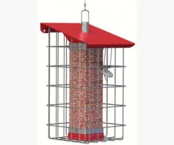 Nuttery Tall Caged Feeder