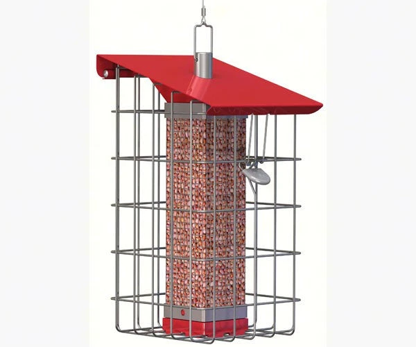 Nuttery Tall Caged Feeder