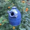 Stoneware Hanging Birdhouse