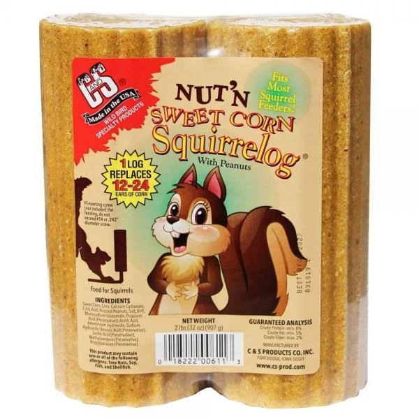 Sweet Corn Squirrel Logs - Image 2