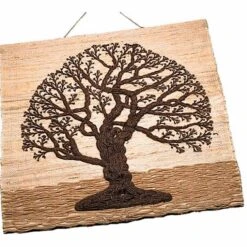 Jute Tree Of Life Tapestry