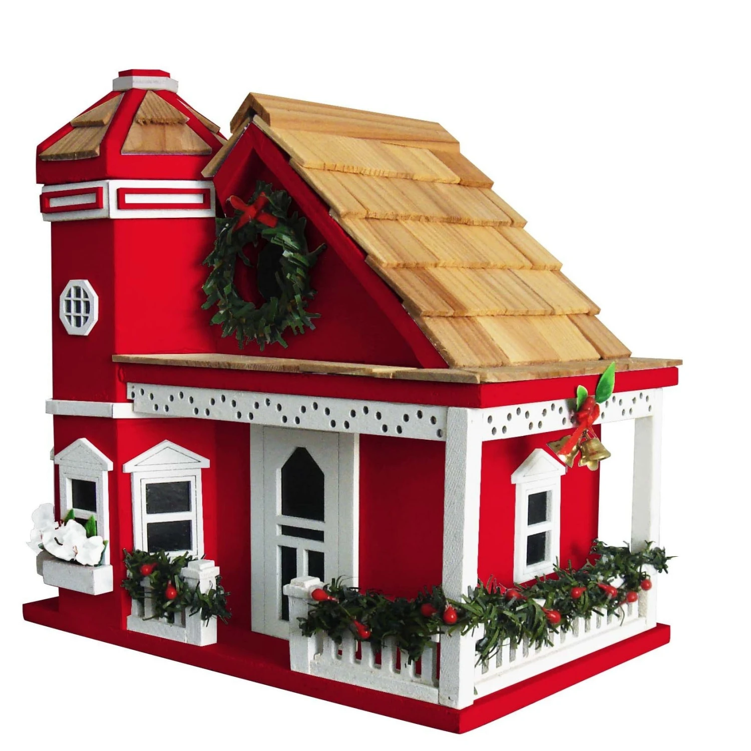 Yuletide Cottage Birdhouse - Image 2