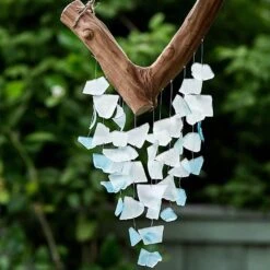 Driftwood & Sea Glass Wind Chime