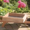 Wheelbarrow Ground Bird Feeder