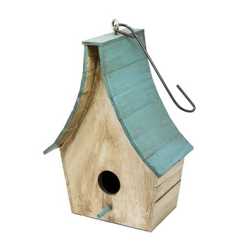 Boho Chalet Hanging Birdhouse- 4 Colors - Image 5