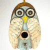 Distressed Owl Birdhouse